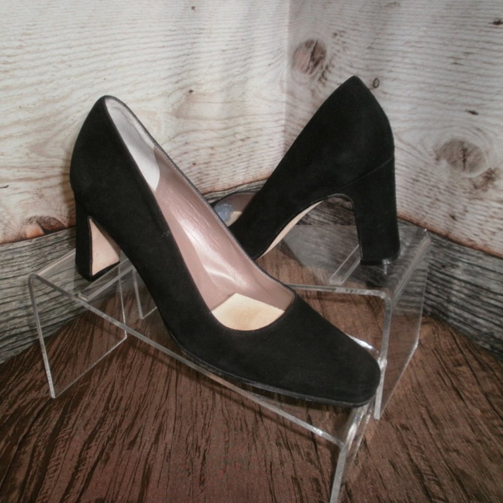 ANNE KLEIN Suede Leather Pumps Sz 8 N - Picture 3 of 9